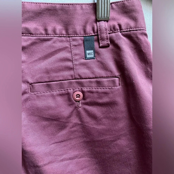 MEC Mountain Equipment Co-op Organic Cotton shorts Sz 2 - Picture 3 of 8